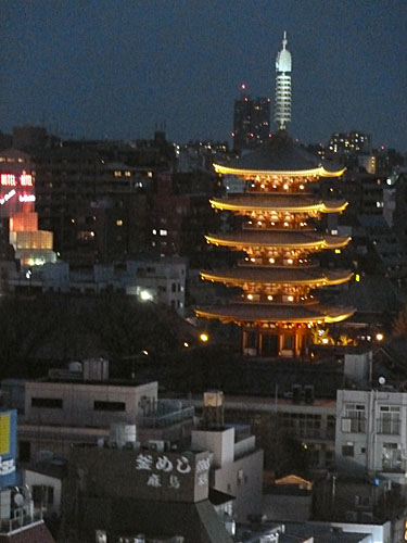 浅草寺　五重塔