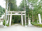 石川県　白山比咩神社本宮・鳥居